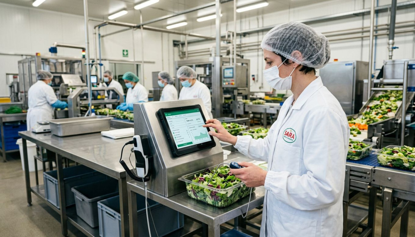 Haccp e tecnologia: come la digitalizzazione trasforma la sicurezza alimentare